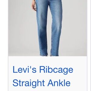 Levi's Ribcage Straight Ankle